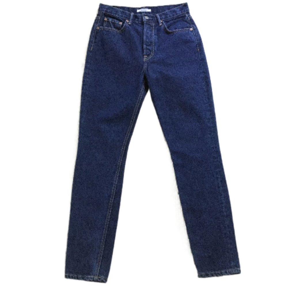 Revolve Grlfrnd Button-Fly Karolina Hi-Rise Jean 27